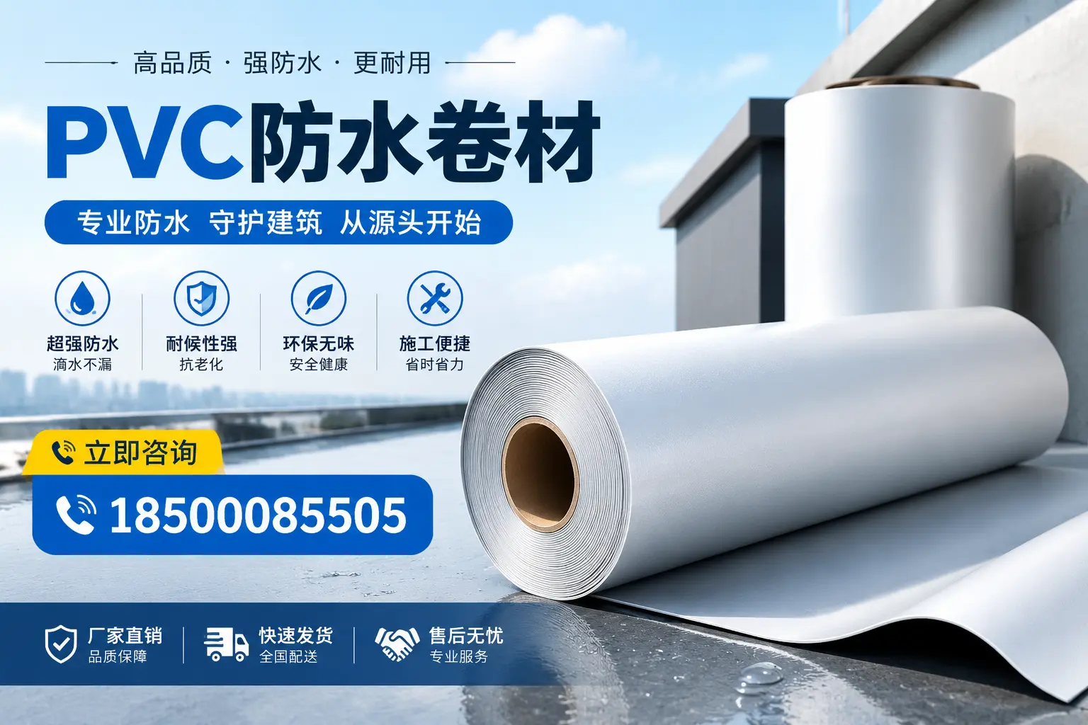 如何评估PVC防水卷材的性价比？日照消费者必看